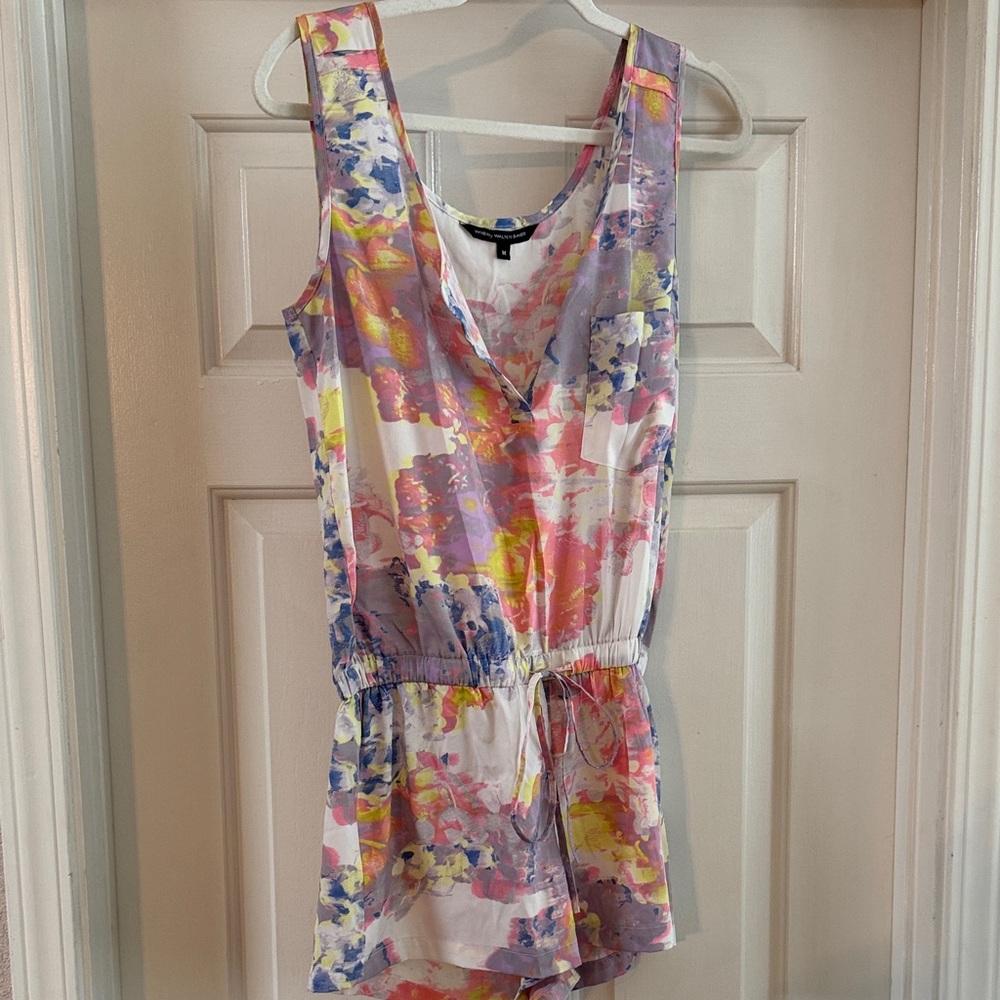 W118 by Walter Baker Multicolor Abstract Romper